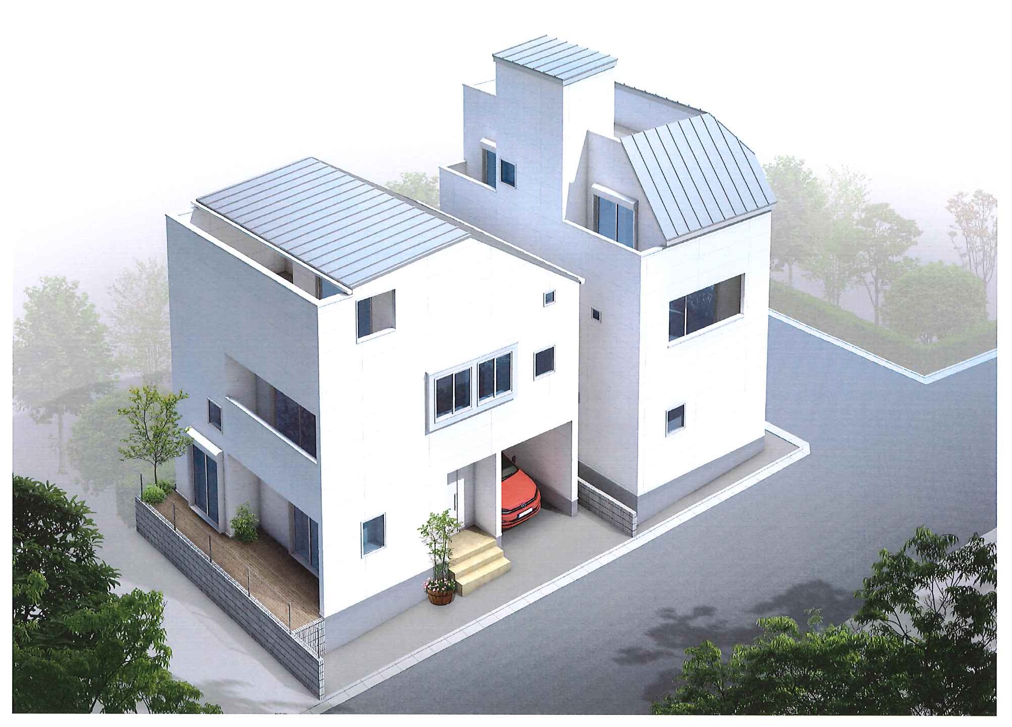 天城通の新築戸建　完成予想図・間取り図ができました！